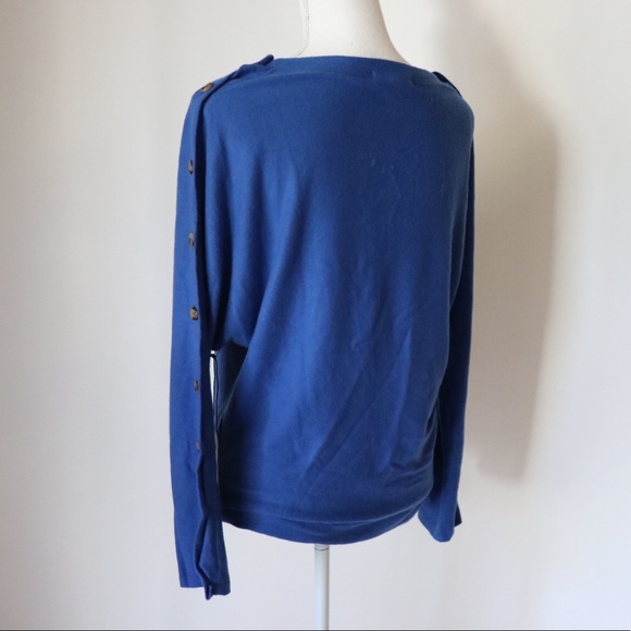 Hye Park and Lune Blue Sweater Top - Picture 4 of 4